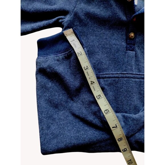 Carters One Piece Baby 6 Months Hooded Snap Bottom Kangaroo Long Sleeve Fella - Picture 6 of 10